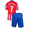 Atletico Madrid Antoine Griezmann #7 Heimtrikot 2024-25 Kurzarm (+ kurze hosen)